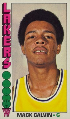 1976 Topps Mack Calvin #62 Basketball Card