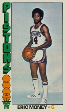 1976 Topps Eric Money #58 Basketball Card