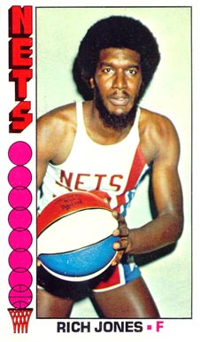 1976 Topps Rich Jones #52 Basketball Card