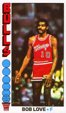 1976 Topps Bob Love #45 Basketball Card
