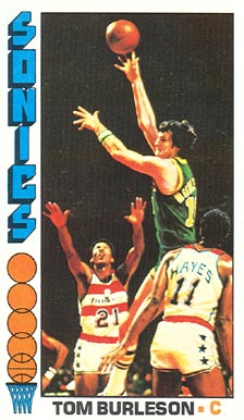 1976 Topps Tom Burleson #41 Basketball Card