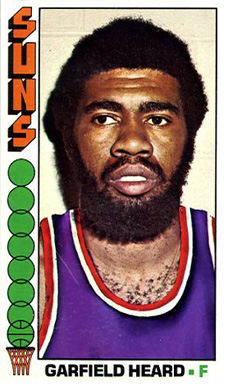 1976 Topps Garfield Heard #39 Basketball Card