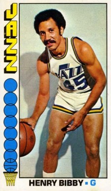1976 Topps Henry Bibby #36 Basketball Card