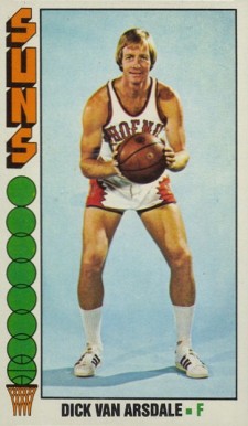1976 Topps Dick Van Arsdale #26 Basketball Card