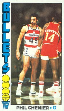 1976 Topps Phil Chenier #27 Basketball Card