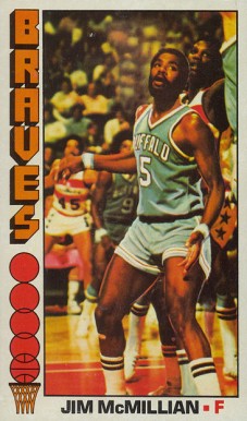 1976 Topps Jim McMillan #9 Basketball Card