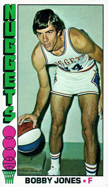 1976 Topps Bobby Jones #144 Basketball Card