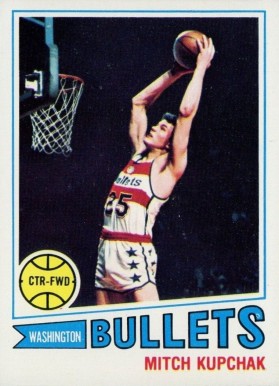 1977 Topps Mitch Kupchak #128 Basketball Card