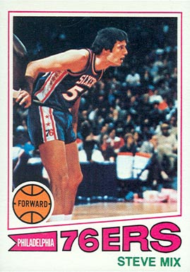 1977 Topps Steve Mix #116 Basketball Card