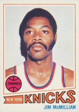 1977 Topps Jim McMillian #107 Basketball Card