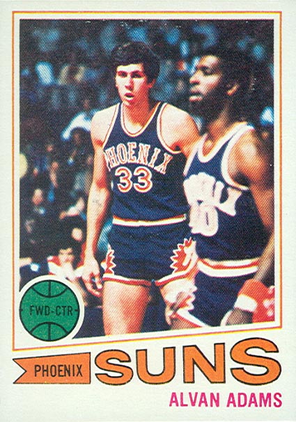 1977 Topps Alvan Adams #95 Basketball Card