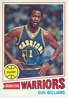1977 Topps Gus Williams #89 Basketball Card