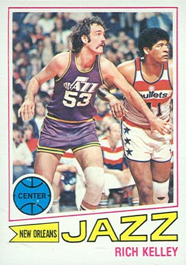 1977 Topps Rich Kelley #67 Basketball Card