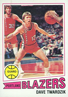 1977 Topps Dave Twardzik #62 Basketball Card