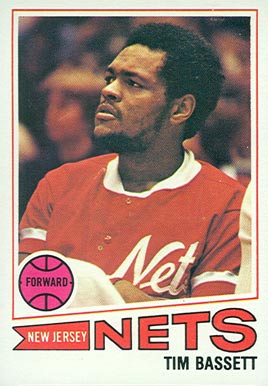 1977 Topps Tim Bassett #54 Basketball Card