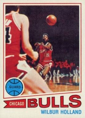 1977 Topps Wilber Holland #53 Basketball Card