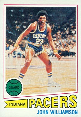 1977 Topps John Williamson #44 Basketball Card