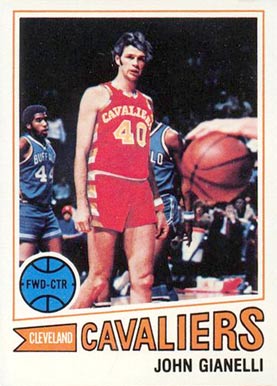 1977 Topps John Gianelli #31 Basketball Card
