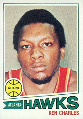 1977 Topps Ken Charles #24 Basketball Card