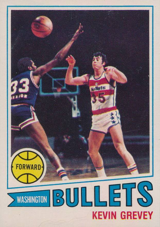 1977 Topps Kevin Grevey #23 Basketball Card