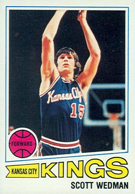 1977 Topps Scott Wedman #17 Basketball Card