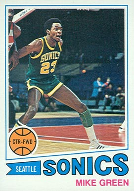 1977 Topps Mike Green #99 Basketball Card