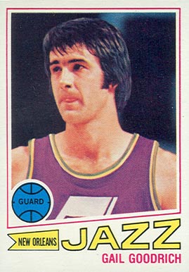 1977 Topps Gail Goodrich #77 Basketball Card