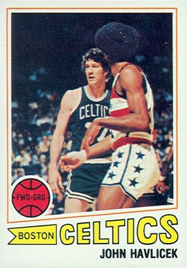 1977 Topps John Havlicek #70 Basketball Card