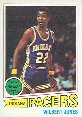 1977 Topps Wilbert Jones #63 Basketball Card