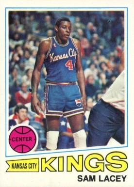1977 Topps Sam Lacey #49 Basketball Card