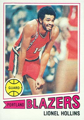 1977 Topps Lionel Hollins #39 Basketball Card