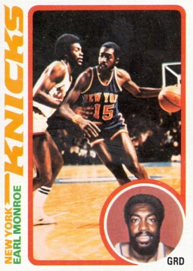 1978 Topps Earl Monroe #45 Basketball Card