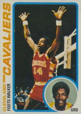 1978 Topps Foots Walker #127 Basketball Card