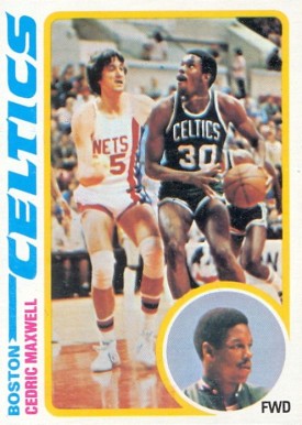 1978 Topps Cedric Maxwell #128 Basketball Card