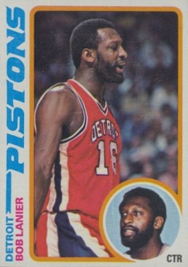 1978 Topps Bob Lanier #125 Basketball Card