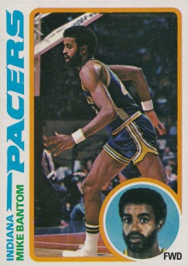 1978 Topps Mike Bantom #123 Basketball Card