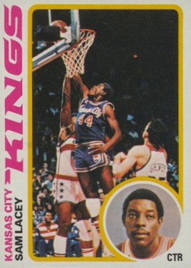 1978 Topps Sam Lacey #99 Basketball Card