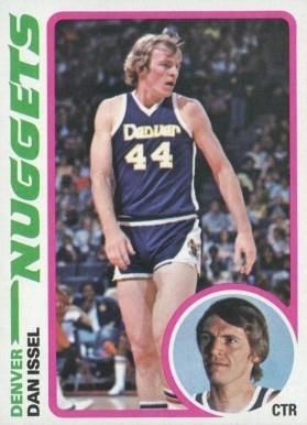 1978 Topps Dan Issel #81 Basketball Card