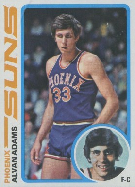 1978 Topps Alvan Adams #77 Basketball Card