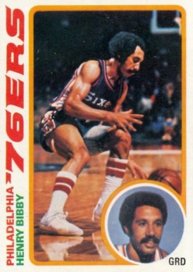 1978 Topps Henry Bibby #65 Basketball Card