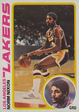1978 Topps Norm Nixon #63 Basketball Card