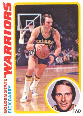 1978 Topps Rick Barry #60 Basketball Card