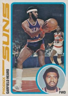 1978 Topps Garfield Heard #54 Basketball Card