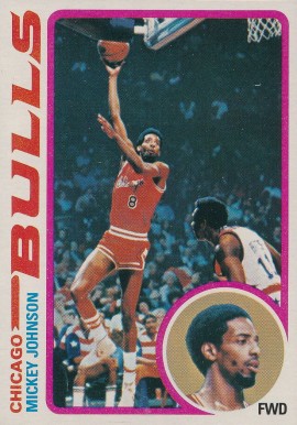 1978 Topps Mickey Johnson #36 Basketball Card