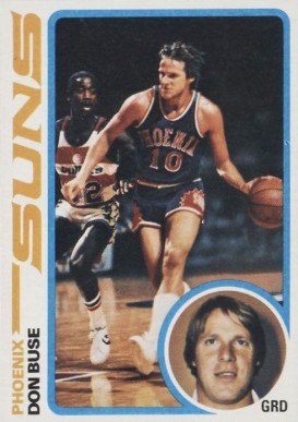 1978 Topps Don Buse #35 Basketball Card