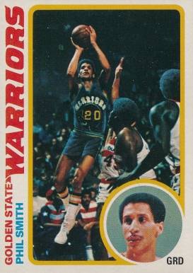 1978 Topps Phil Smith #33 Basketball Card