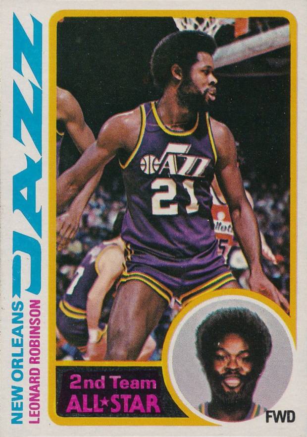 1978 Topps Leonard Robinson #30 Basketball Card