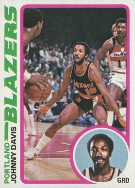 1978 Topps Johnny Davis #22 Basketball Card