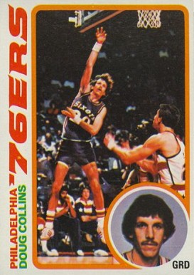 1978 Topps Doug Collins #2 Basketball Card