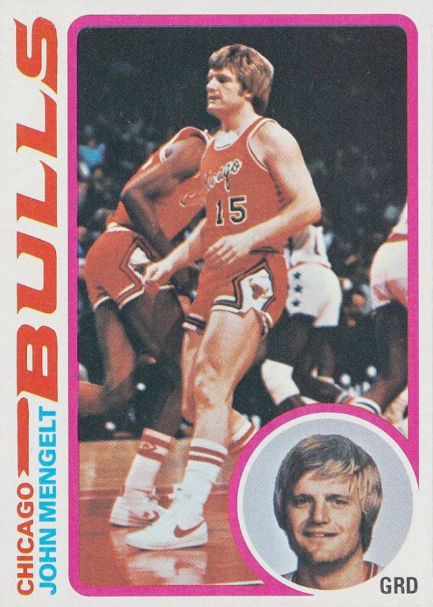 1978 Topps John Mengelt #53 Basketball Card